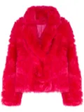 Yves Salomon Short Toscana jacket - Pink