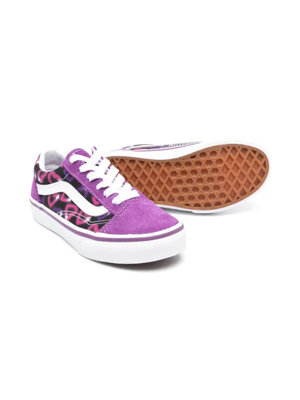 Purple and pink vans online