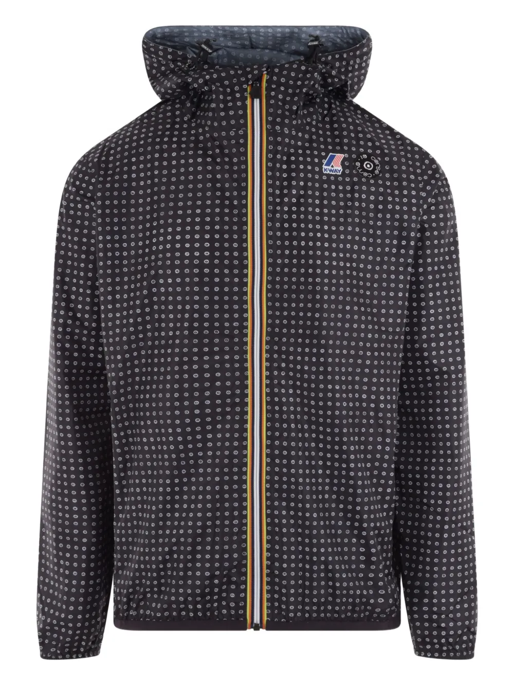 10 Corso Como X K-way Le Vrai 3.0 Claude Hooded Logo-print Jacket