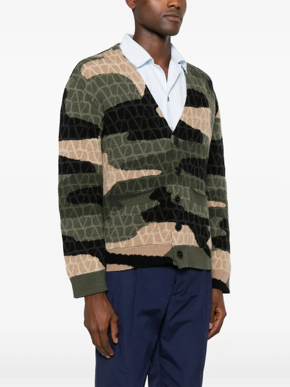 Valentino Garavani Toile Iconographe vest met print Groen