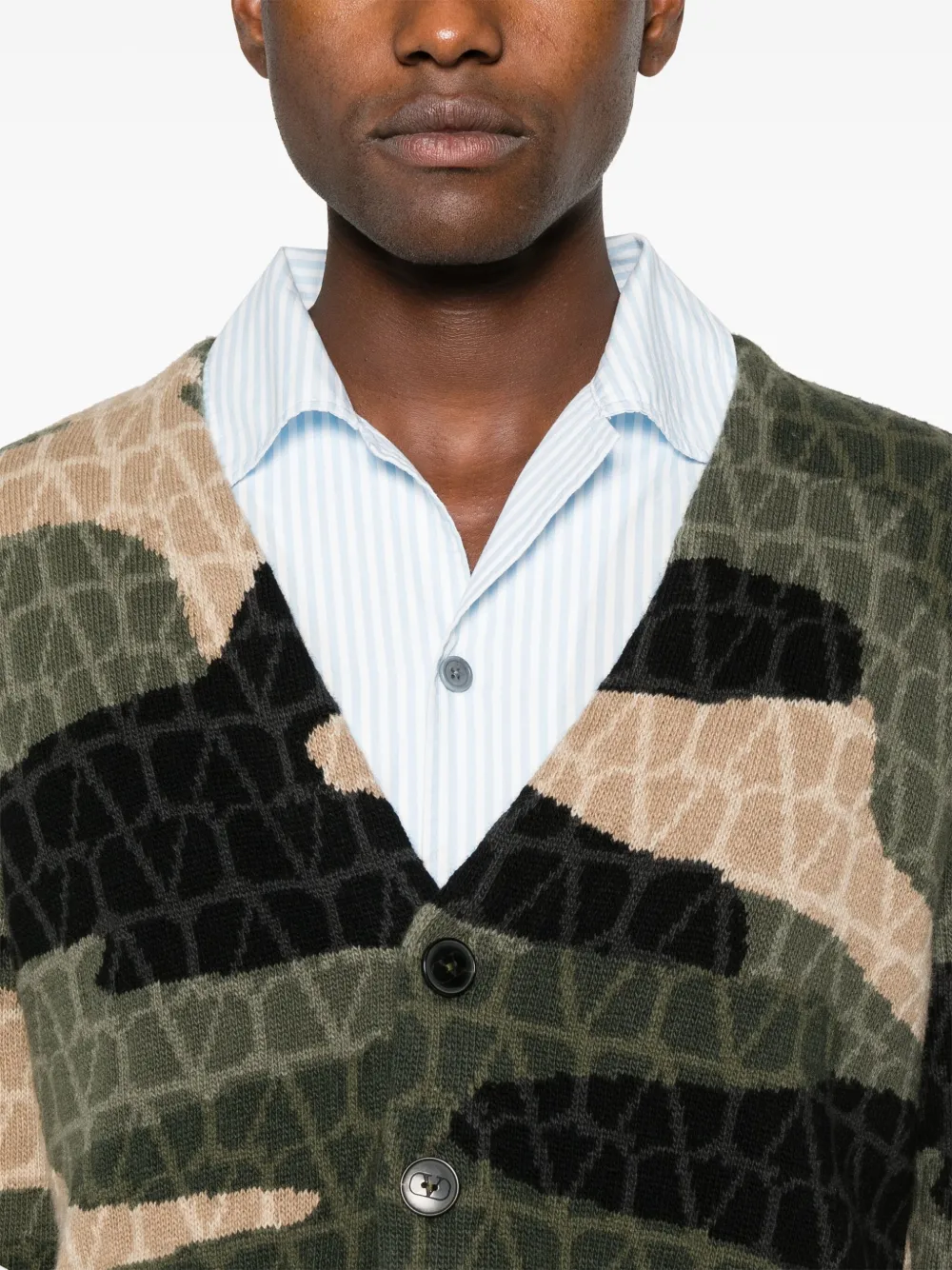Valentino Garavani Toile Iconographe vest met print Groen