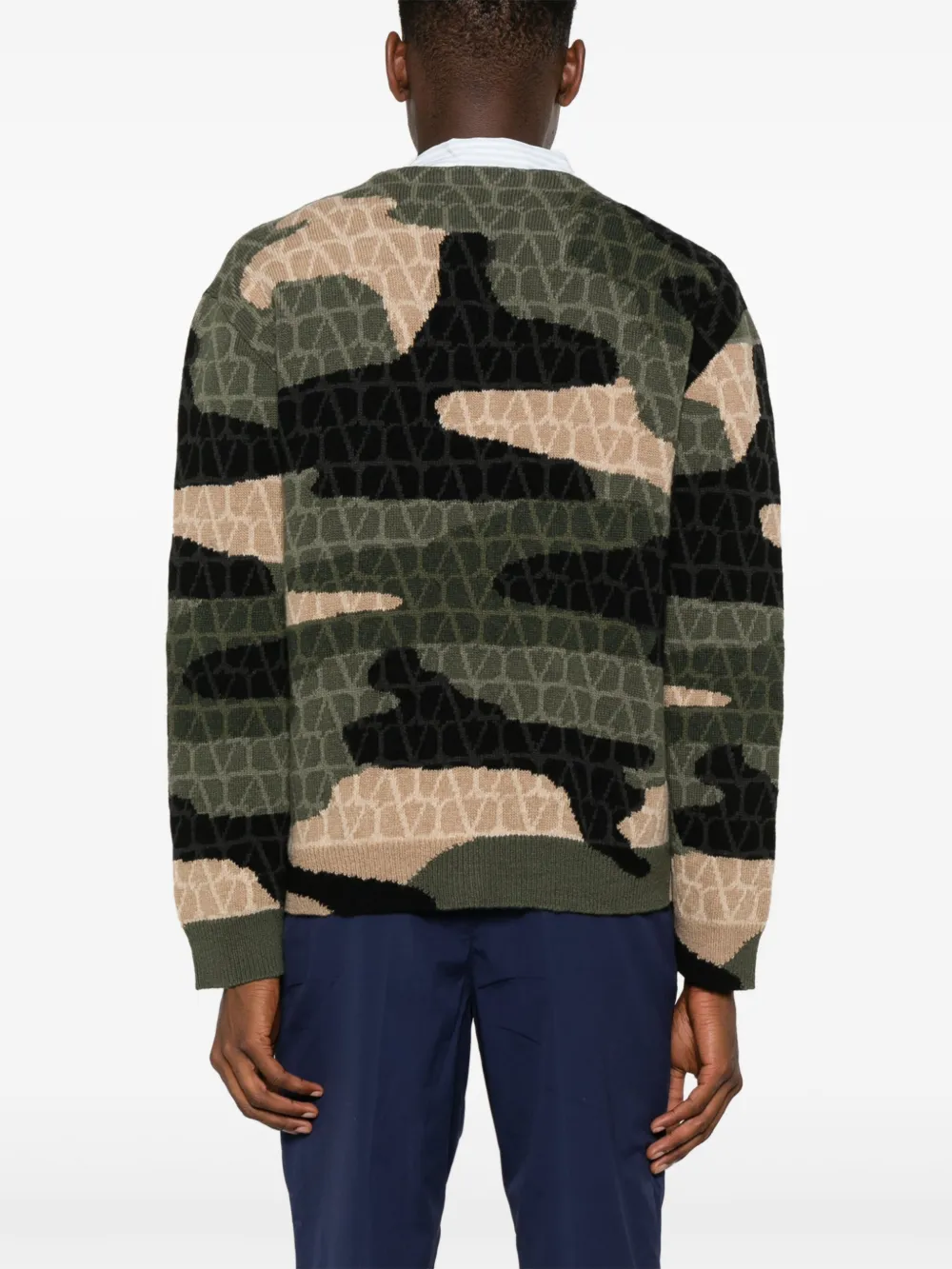 Valentino Garavani Toile Iconographe vest met print Groen