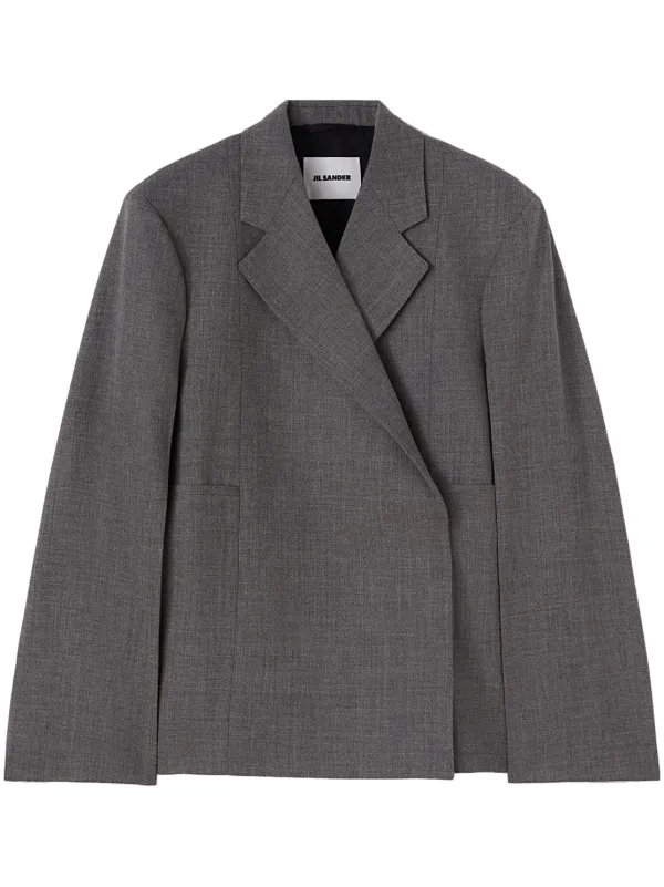 Jil Sander Tailored Jacket | Grey | FARFETCH AO