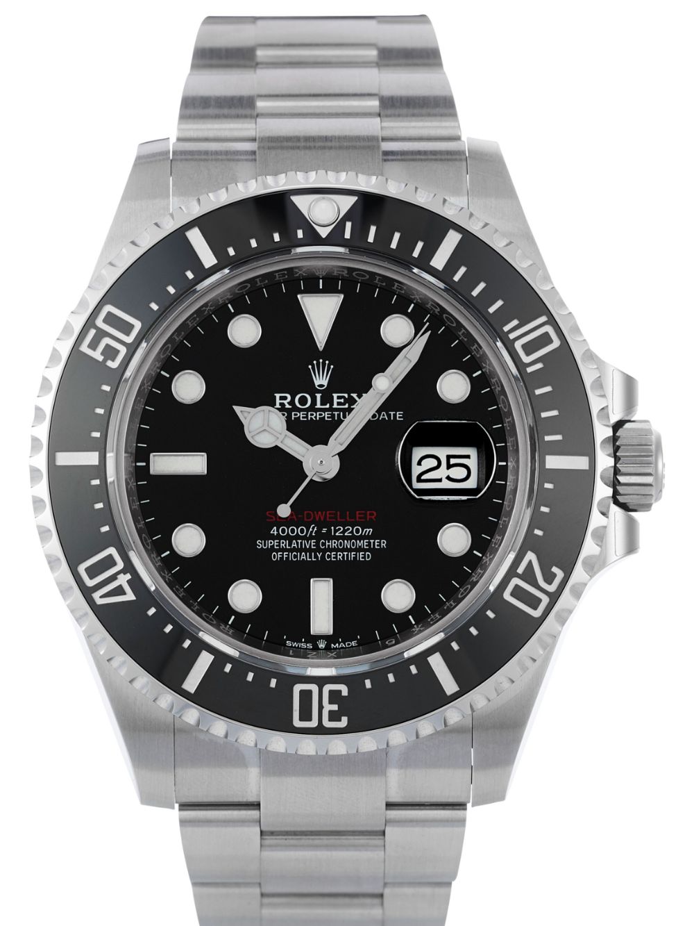 Rolex 2022 ongedragen Sea-Dweller Single Red 43 mm horloge - Zwart