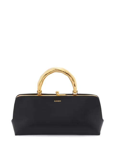 Jil Sander Goji small leather clutch bag