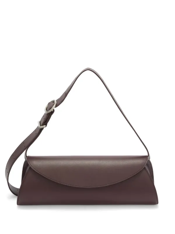 バッグ・カバンその他 Jil Sander Large Cannolo shoulder bag in black Jil Sander: Black Cannolo Grande Padded Bag | SSENSE