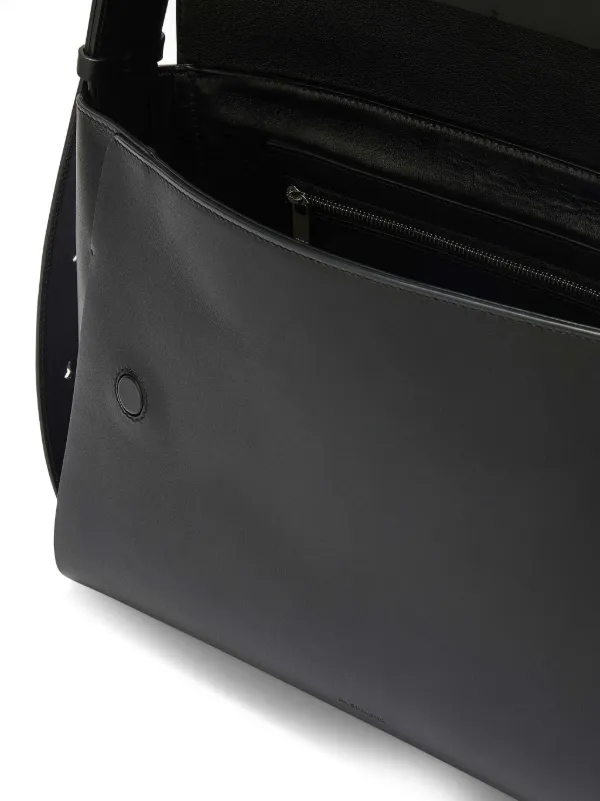 【Jil Sander】エンボスメッセンジャーバッグ Jil Sander エンベロープ メッセンジャーバッグ M | ブラック
