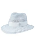 Maison Michel Henrietta straw fedora hat - Blue