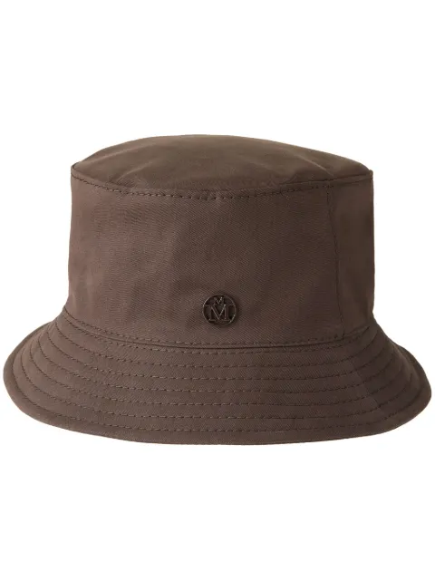 Maison Michel Jason appliqué-logo bucket hat