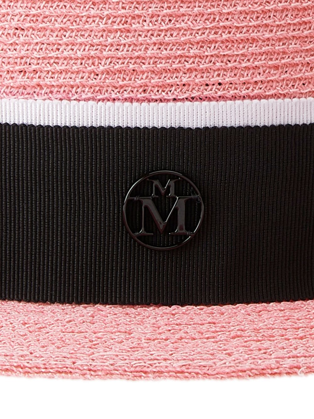 Maison Michel Fedora hoed met logo - Roze