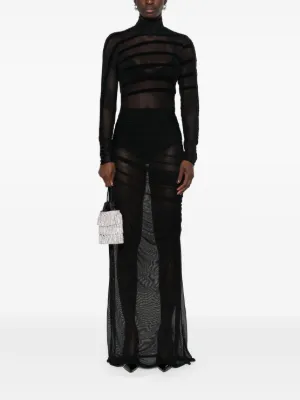 JEAN PAUL GAULTIER ゴルチェ ワンピース Flocked 1004438 Jean Paul Gaultier - Jean Paul Gaultier | The Jean Paul