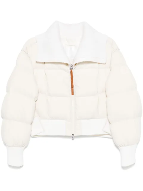 Moncler chamarra capitonada Jadeite