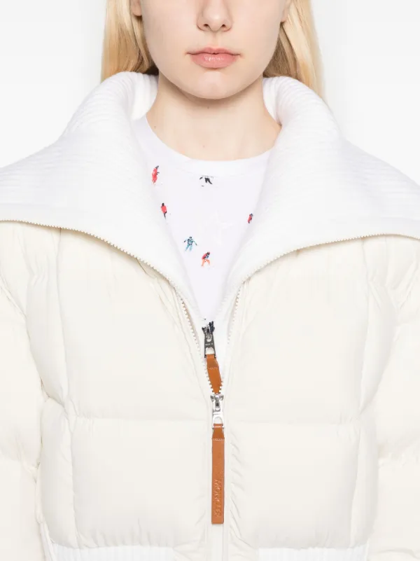 日本未入荷!! MONCLER Jadeite ダウンジャケット Moncler Jadeite パデッドジャケット | ニュートラル | FARFETCH JP