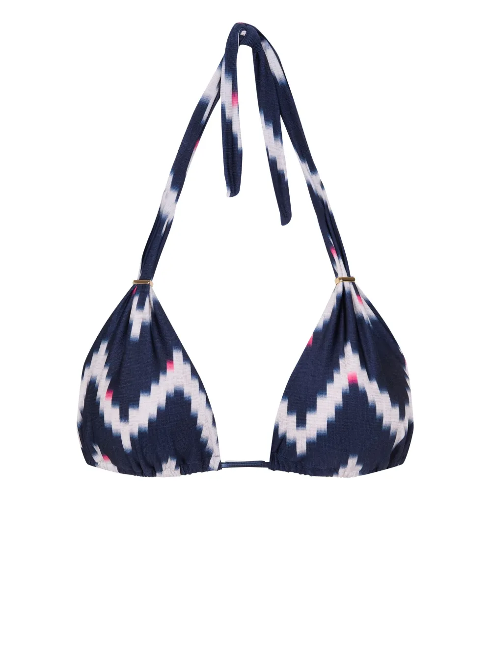 chevron-print bikini top