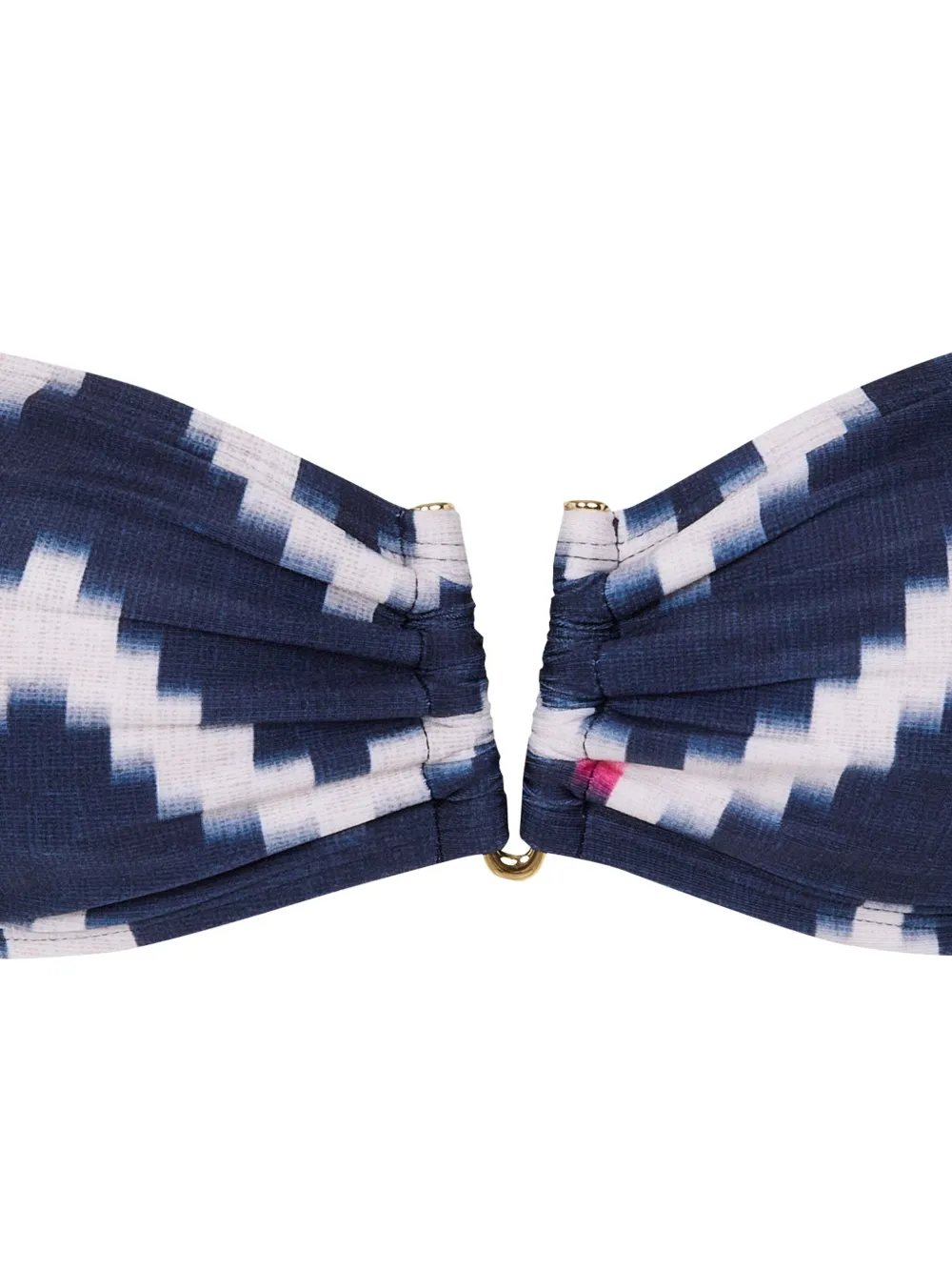 Lenny Niemeyer Bikinitop chevron-prints - Blauw