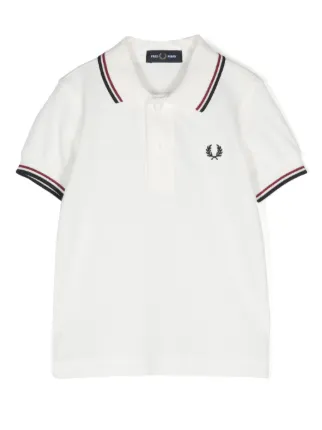 【希少】 FRED PERRY Jamie Reid ポロシャツ 40 ホワイト Fred Perry Kids ポロシャツ | ホワイト | FARFETCH JP