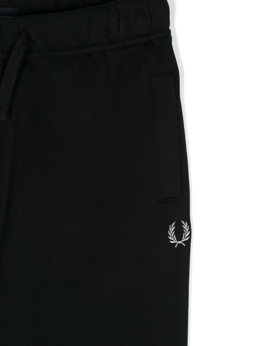 Fred Perry Kids Mid waist trainingsbroek Zwart