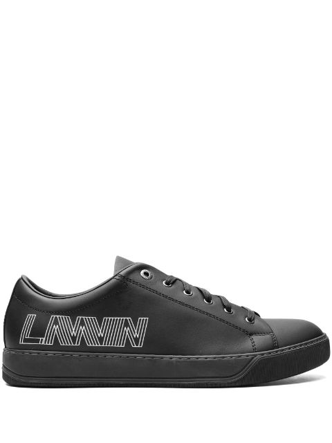 Lanvin logo-print leather sneakers Men