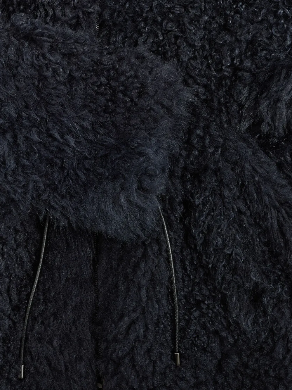 Yves Salomon Jack met trekkoordtaille Blauw