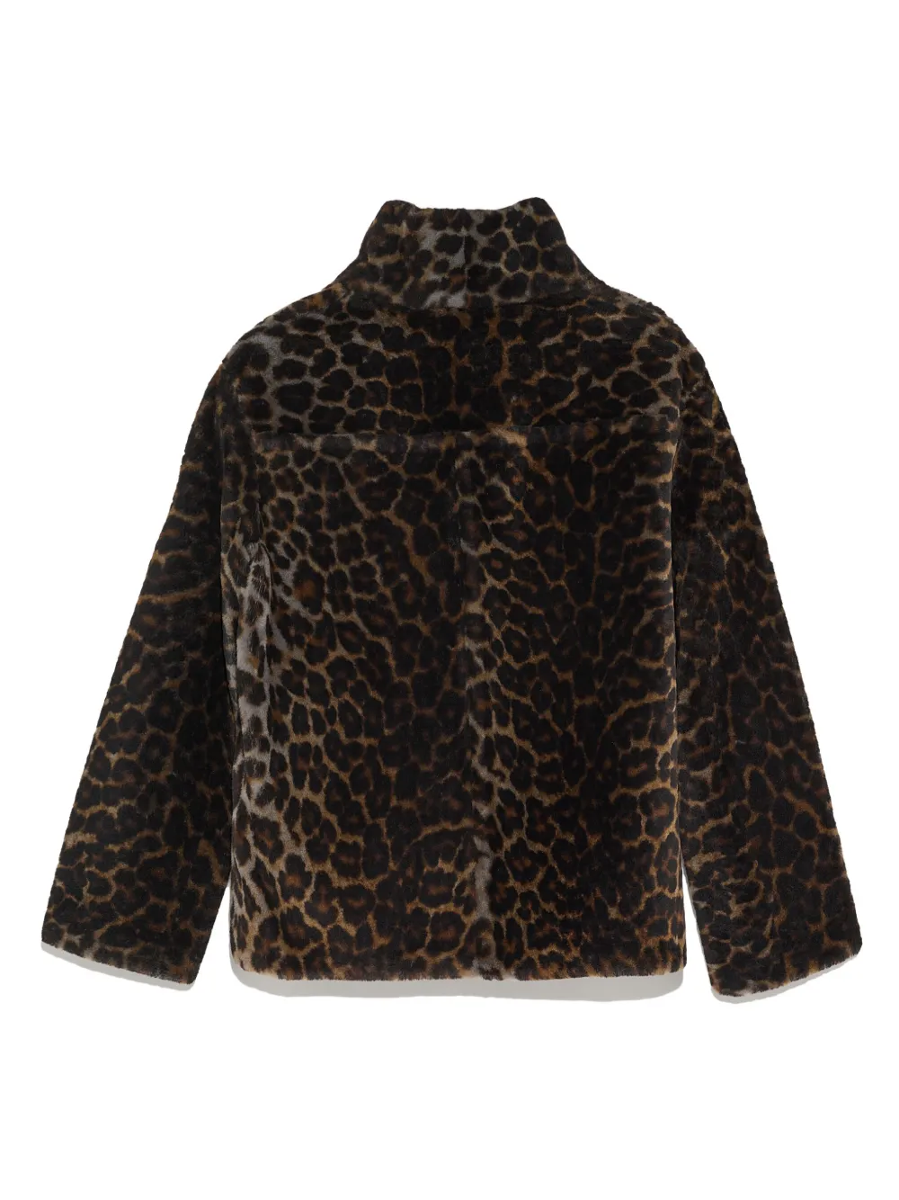 Yves Salomon double-breasted jacket - Bruin