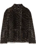 Yves Salomon double-breasted jacket - Brown