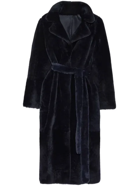 Yves Salomon reversible lacon-lambskin coat