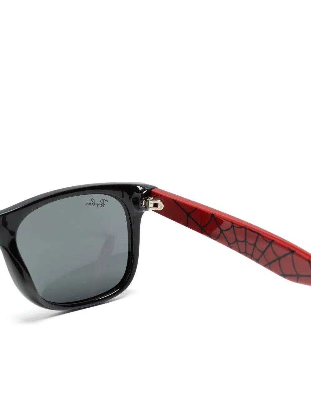 RAY-BAN JUNIOR Justin RJ zonnebril met vierkant montuur Zwart