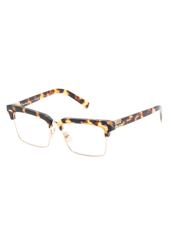 MIU MIU スクエアフレムメカネ MU02UV 06X1O1 MIU MIU スクエアフレムメカネ MU02UV 06X1O1 (MiuMiu/メガネ