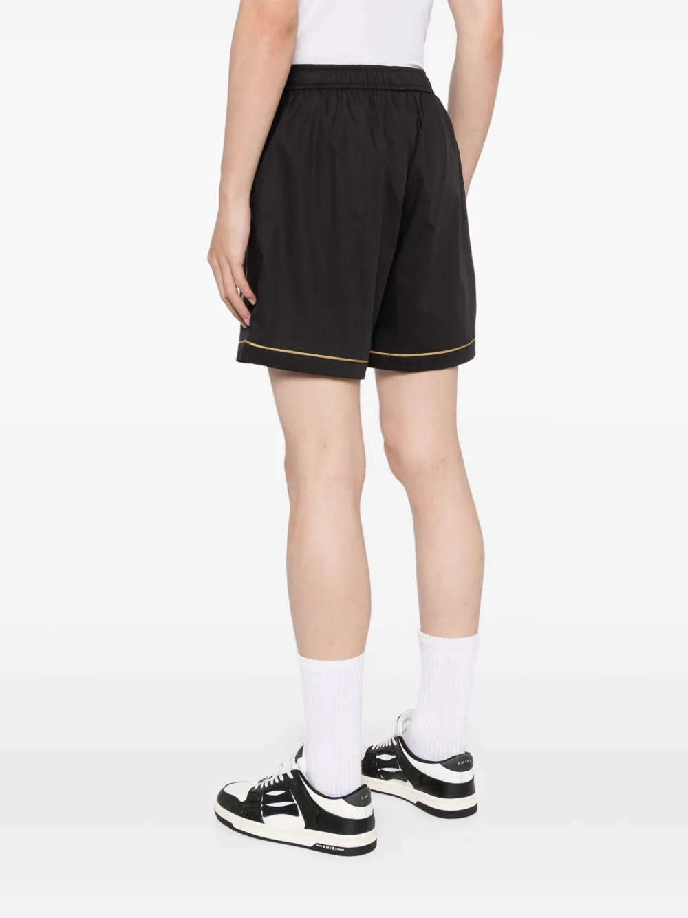 AMIRI Shorts met logoprint Zwart