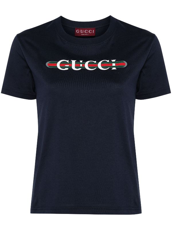 Black gucci logo fashion shirt