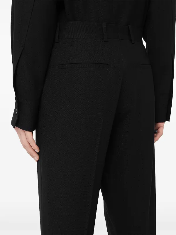 Jil Sander テーパードパンツ | ブラック | FARFETCH JP