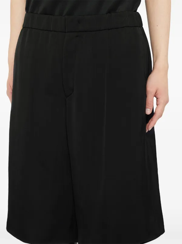 Jil Sander elasticated-waist Shorts | Black | FARFETCH