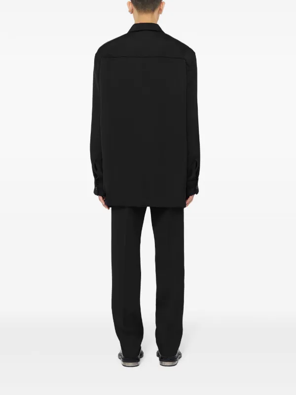 Jil Sander long-sleeve Shirt | Black | FARFETCH