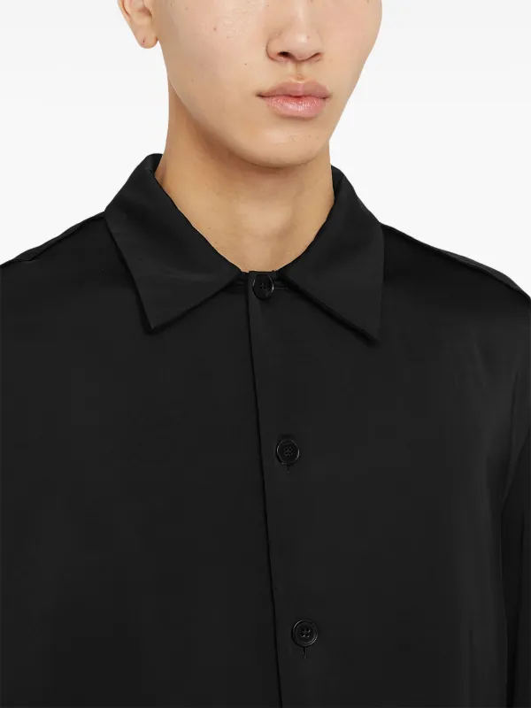 JILSANDER Long-Sleeve Shirt シャツ 24AW Jil Sander long-sleeve Shirt | Black | FARFETCH