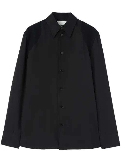 Chemise en laine vierge - Jil Sander - Modalova
