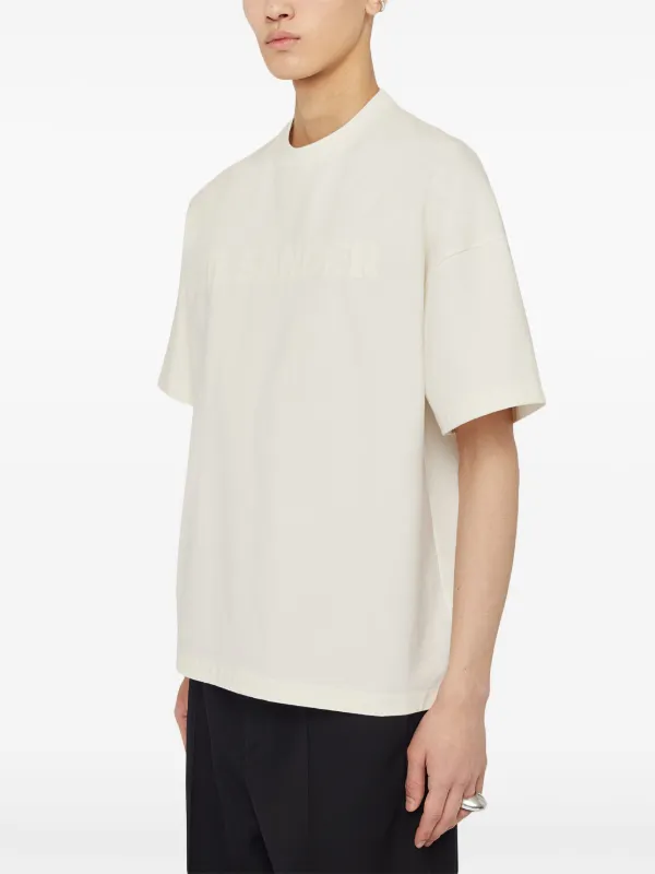 【数量限定】旧モデル在庫処分セールを開催します！ | Tシャツ ロゴ Sander Jil ホワイト JP FARFETCH | トップス