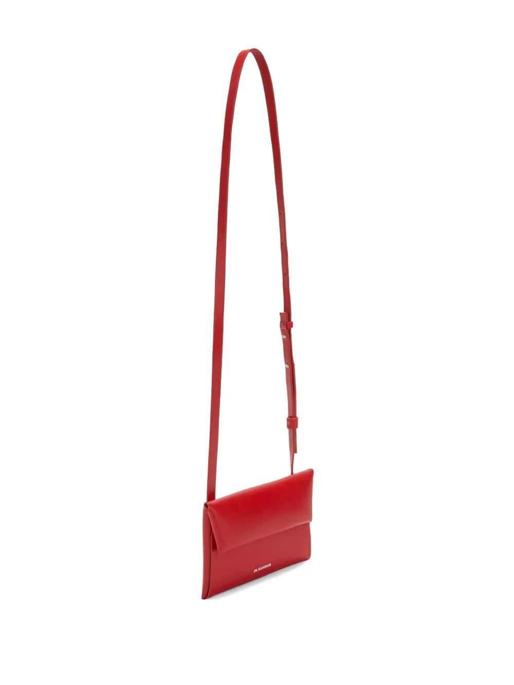 Jil Sander Kleine portemonnee - Rood