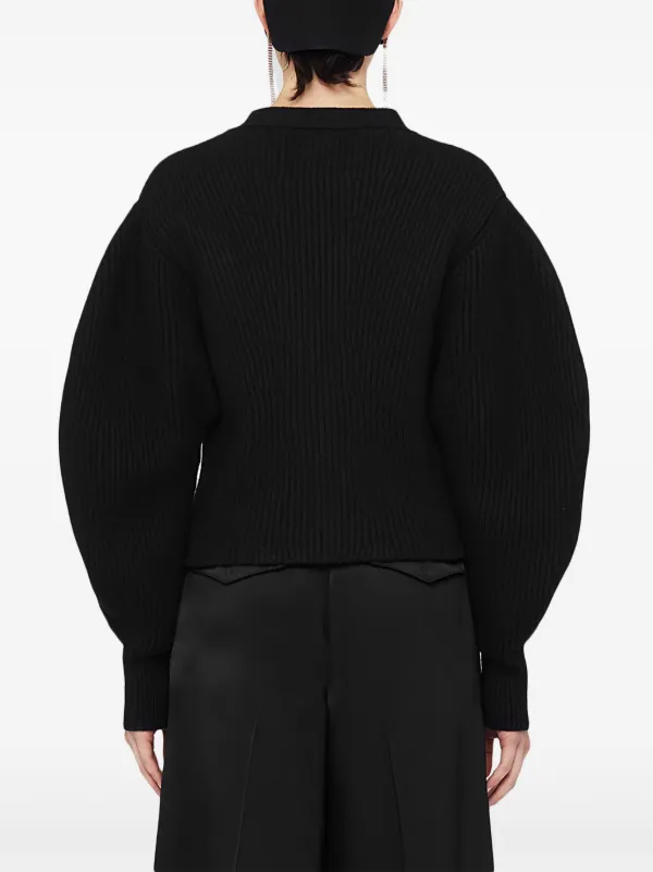 Jil Sander Buttoned long-sleeve Cardigan | Black | FARFETCH