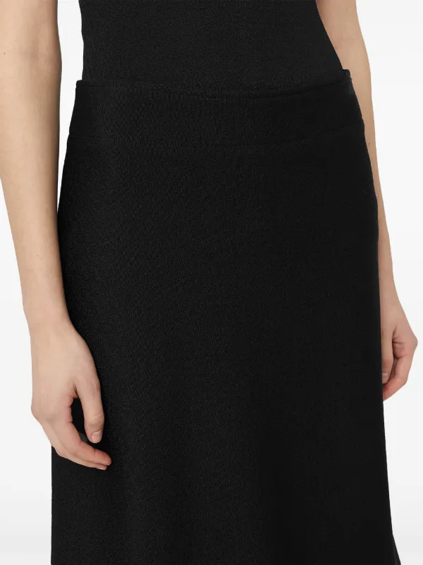 Jil Sander Aラインスカート | ブラック | FARFETCH JP