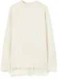 Jil Sander crew-neck jumper - White