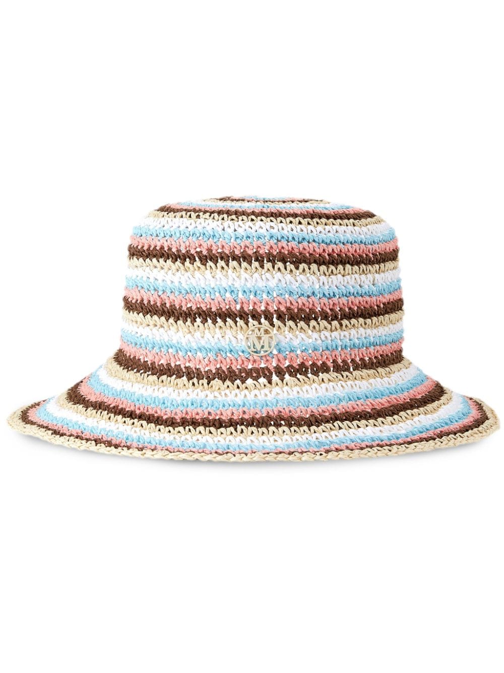 New Kendall straw bucket hat