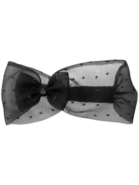 Maison Michel Alessia bow-detail headband