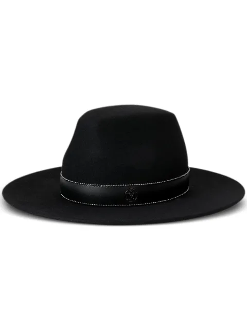 Maison Michel Kyra wool-felt fedora hat