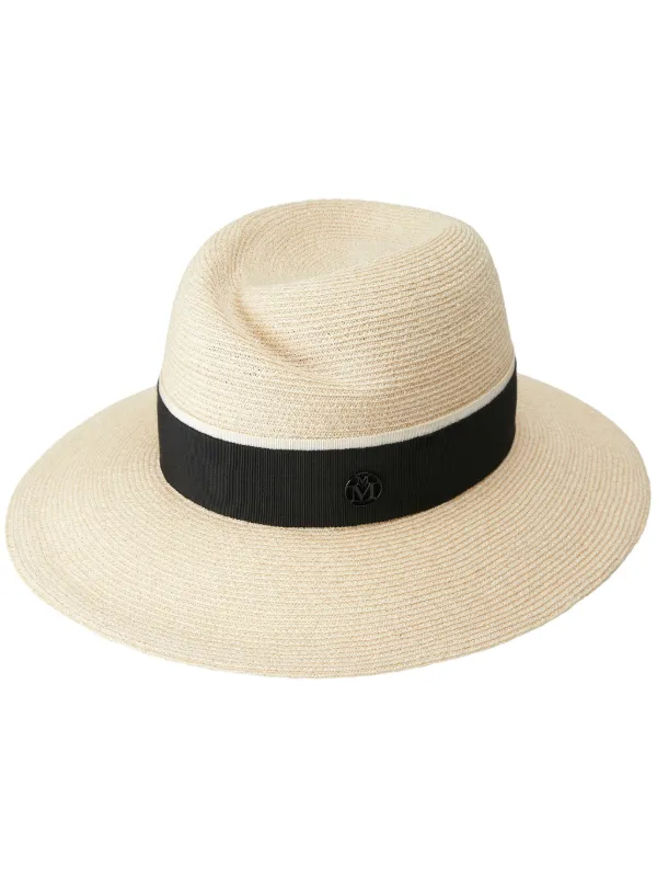 Maison Michel Virginie ストローハット Maison Michel Virginie ストローハット | ニュートラル | FARFETCH JP