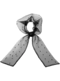 Maison Michel Estee tulle scrunchie - Black