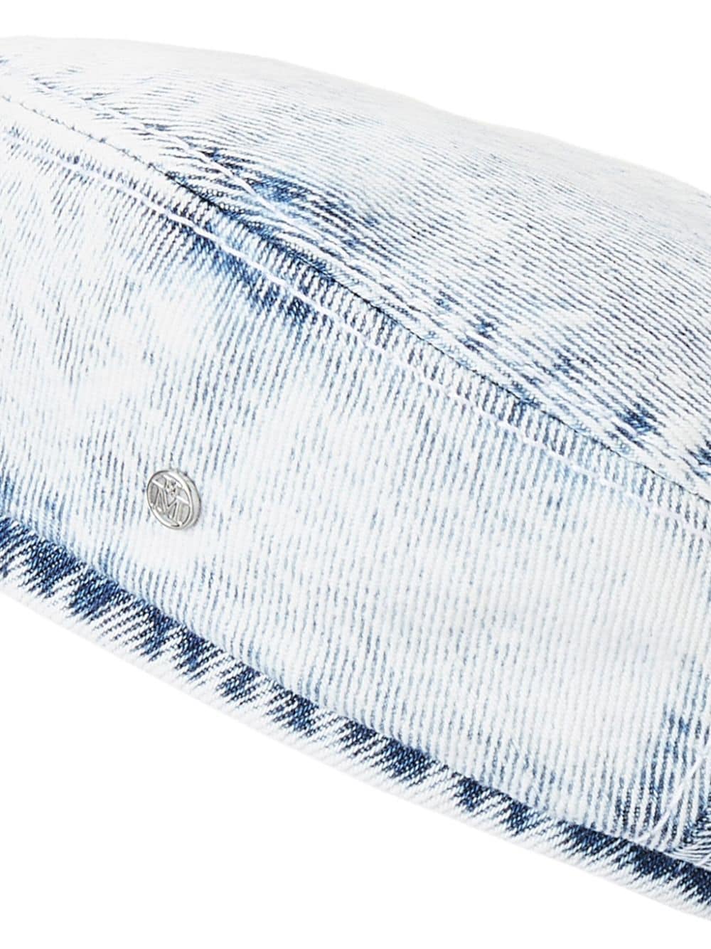 Maison Michel Denim baret - Blauw