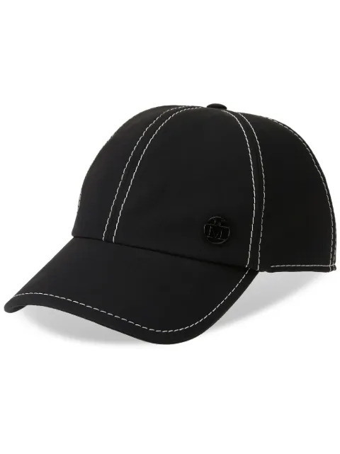 Maison Michel Tiger appliqué-logo baseball cap