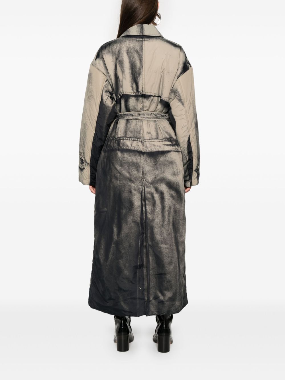 JEAN PAUL GAULTIER TROMPE L'OEIL PADDED COAT 