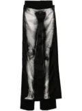 Jean Paul Gaultier The Body Marinière trousers - Black