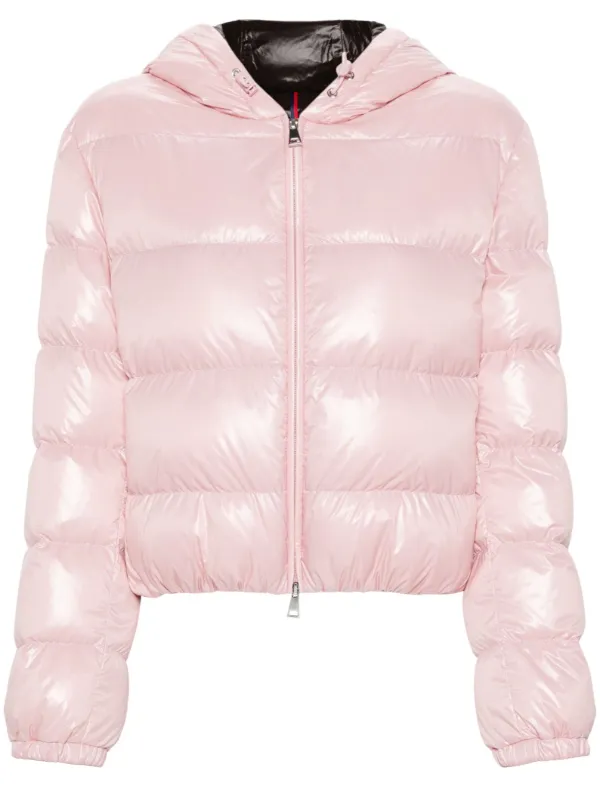 Moncler Bayard puffer jacket women Polyamide Goose Down Goose Feather Polyamide 00 Pink